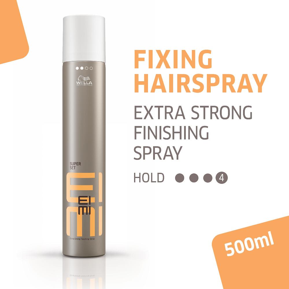 Lookfantastic Wella Professionals Care EIMI Super Set Extra Strong Finishing Spray 500 Ml