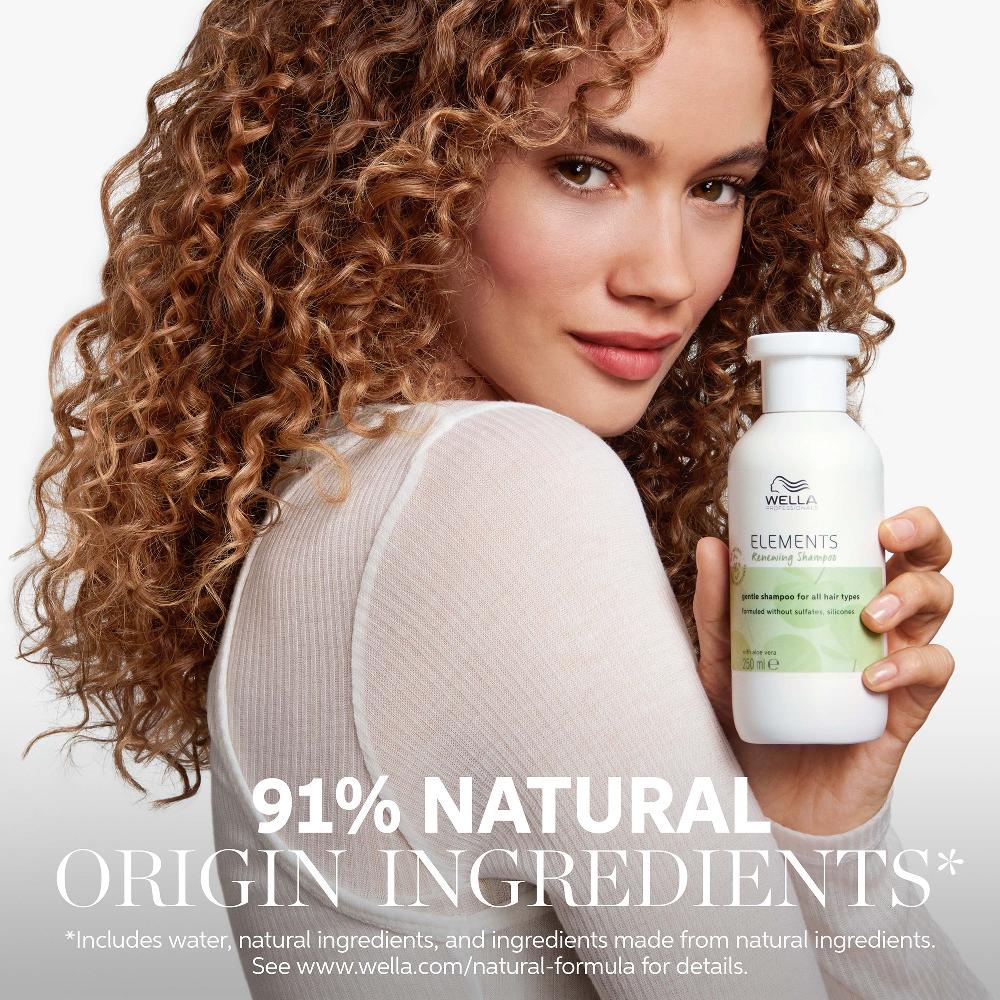 Lookfantastic Wella Professionals Care Elements Elements Sanftes Erneuerndes Shampoo 100 Ml