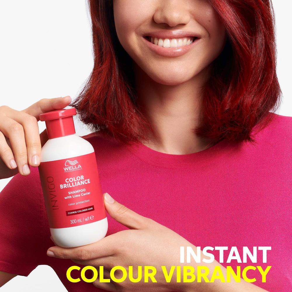 Lookfantastic Wella Professionals Care Invigo Color Brilliance Farbschutz-Shampoo Für Raues Haar 300 Ml