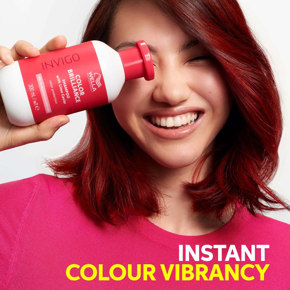 Lookfantastic Wella Professionals Care Invigo Color Brilliance Farbschutz-Shampoo Für Feines/mitteldickes Haar 100 Ml