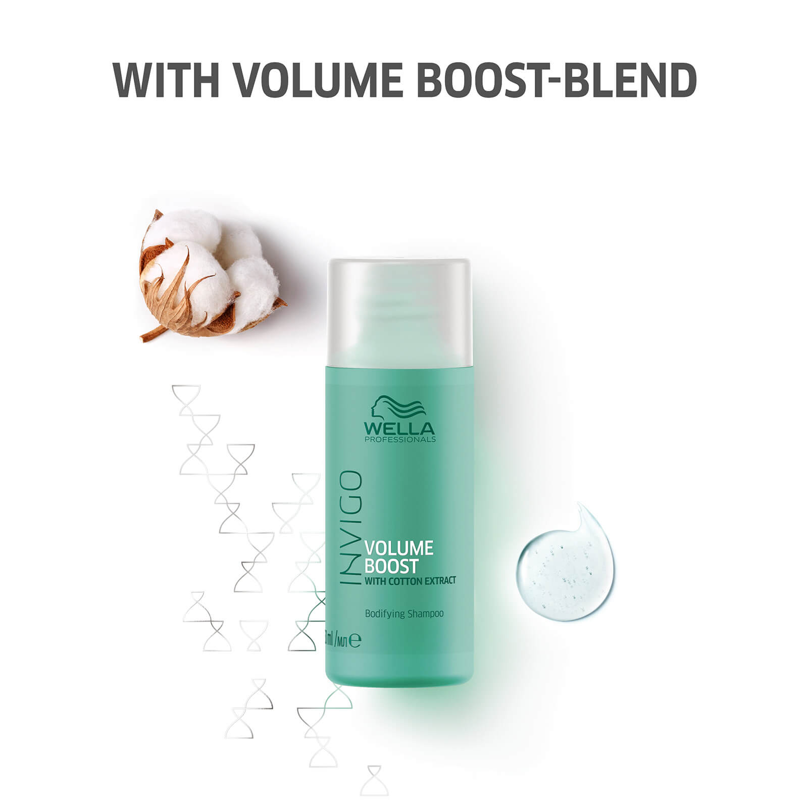 Lookfantastic Wella Professionals Care INVIGO Volumengebendes Booster-Shampoo 50 Ml
