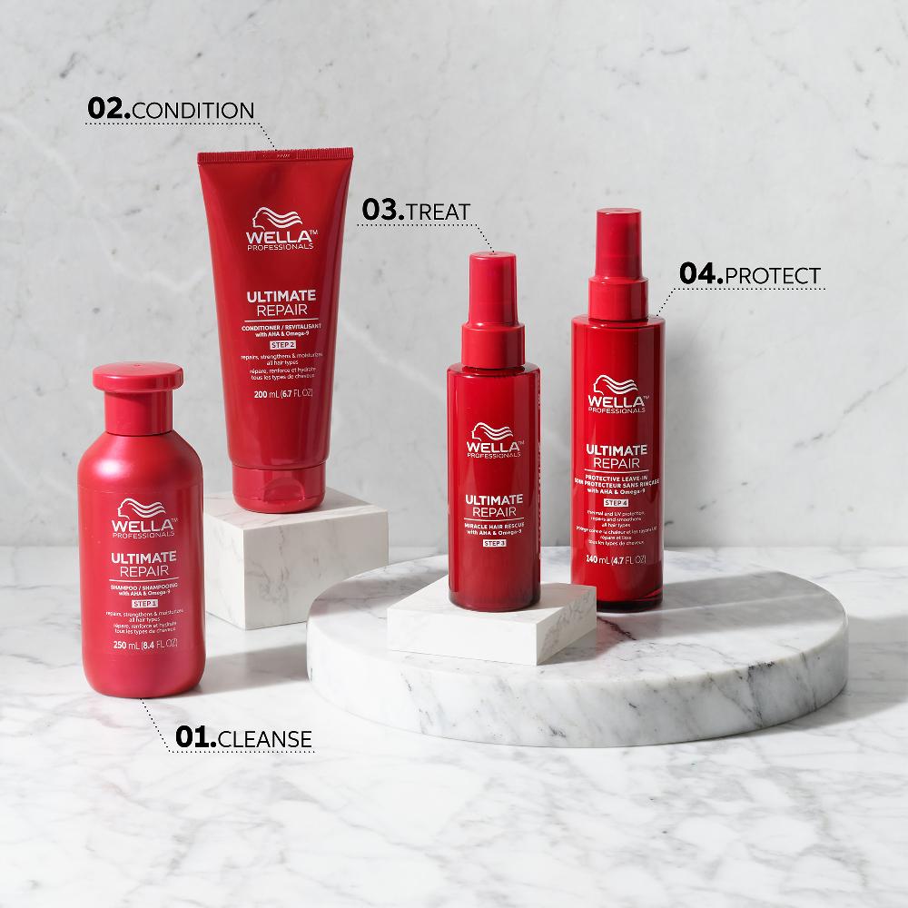 Lookfantastic Wella Professionals Care Ultimate Repair Shampoo Für Alle Haarschädentypen 100 Ml