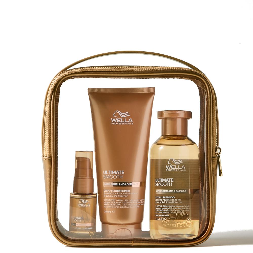 lookfantastic Wella Professionals Care Ultimate Smooth Bundle with Bag
