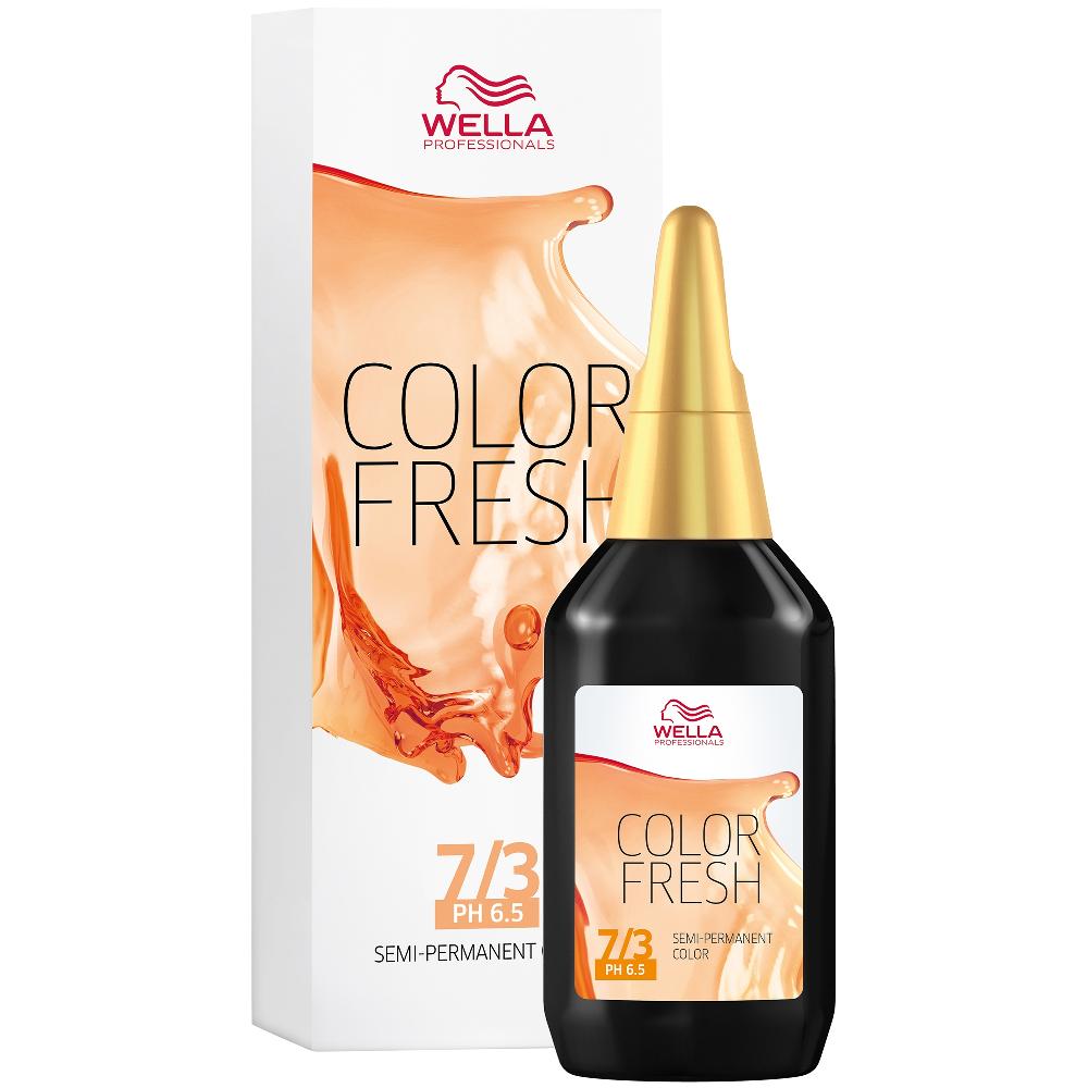 lookfantastic Wella Professionals Color Fresh Haartönung - 7/3 Medium Goldblond 75 ml