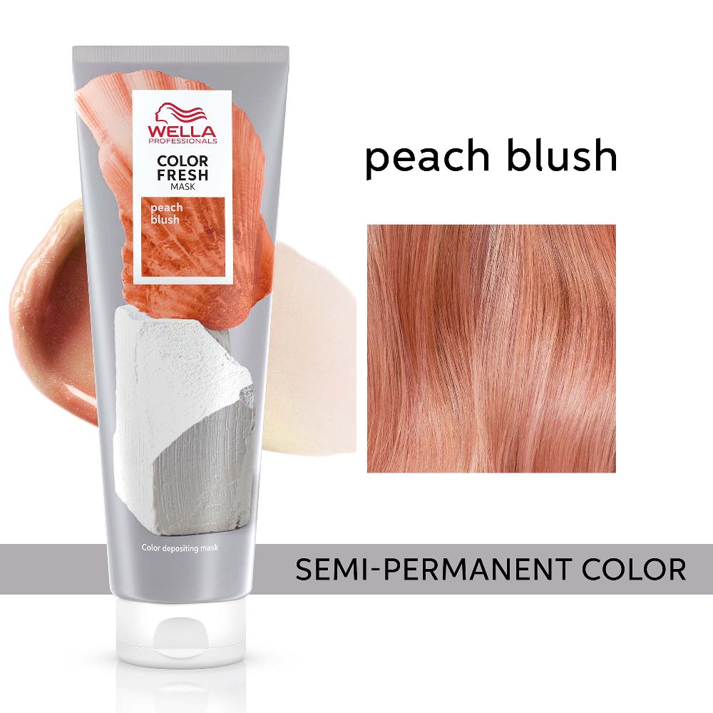 Lookfantastic Wella Professionals Color Fresh Semi-Permanente Farbmaske - Peach Blush 150 Ml