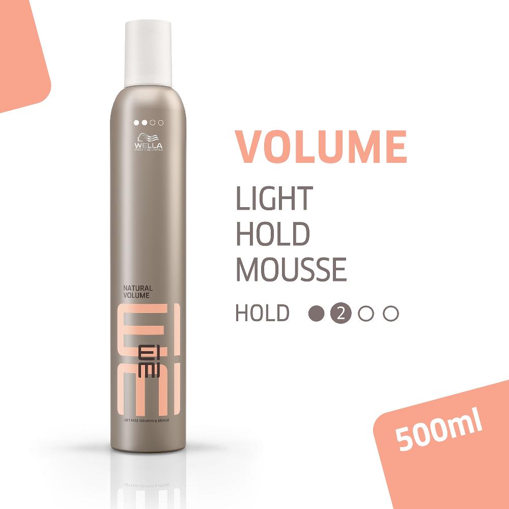 Lookfantastic Wella Professionals EIMI Natural Volume Light Hold Volumenmousse 500 Ml
