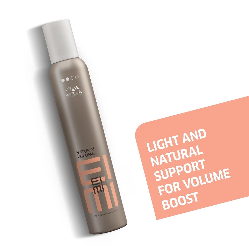Lookfantastic Wella Professionals EIMI Natural Volume Light Hold Volumenmousse 500 Ml