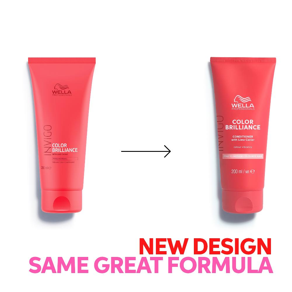 Lookfantastic Wella Professionals Invigo Color Brilliance Vibrant Color Conditioner For Fine Hair 200ml