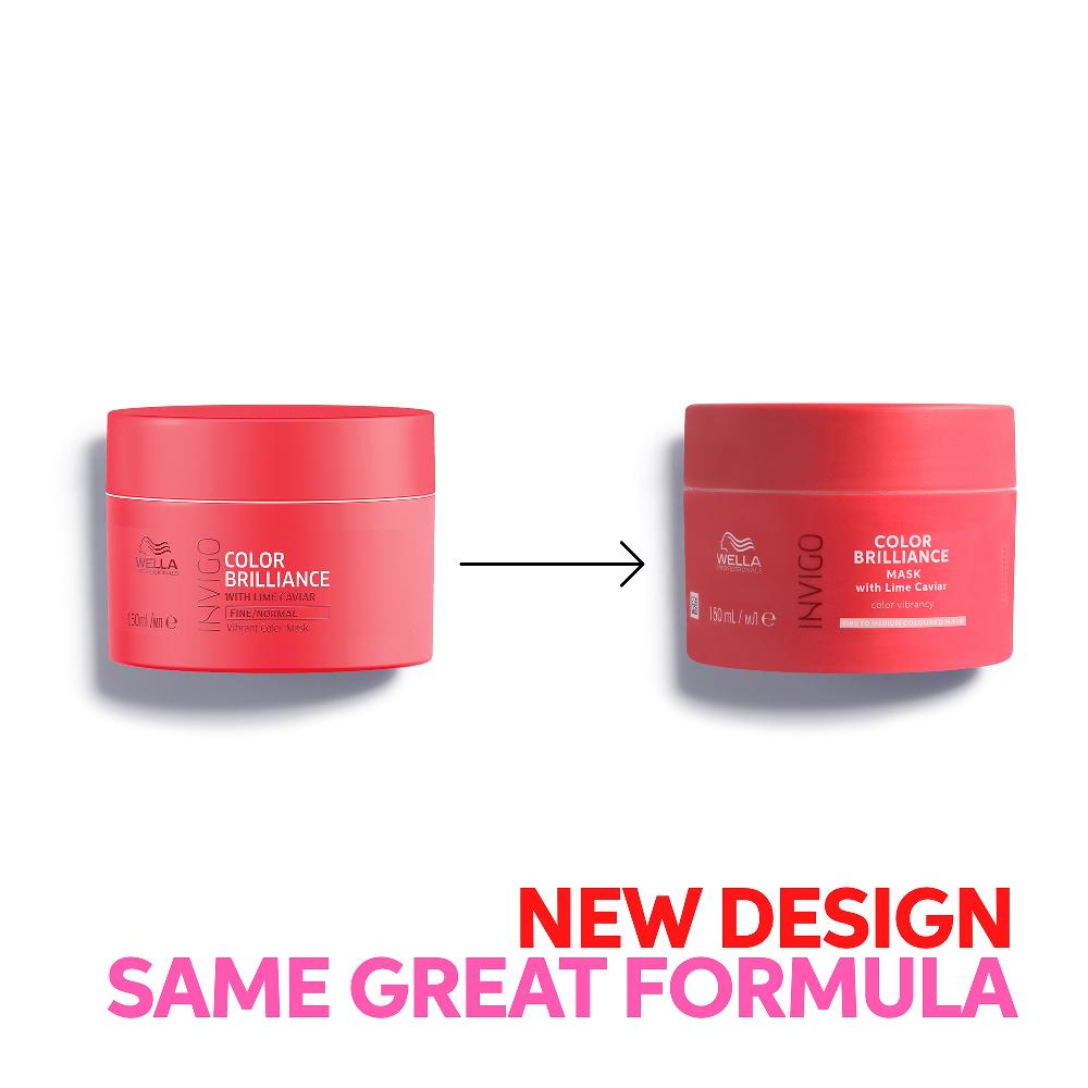 Lookfantastic Wella Professionals Invigo Color Brilliance Vibrant Color Mask For Fine Hair 150ml