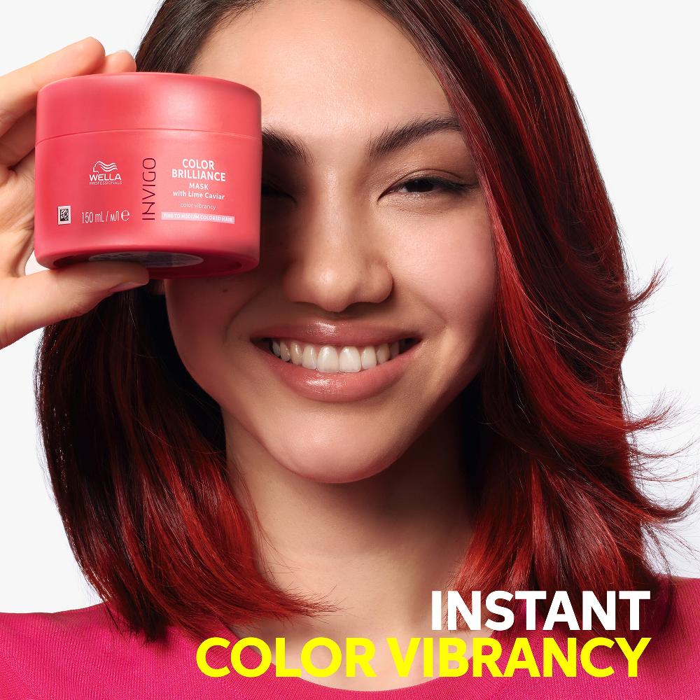 Lookfantastic Wella Professionals Invigo Color Brilliance Vibrant Color Mask For Fine Hair 150ml