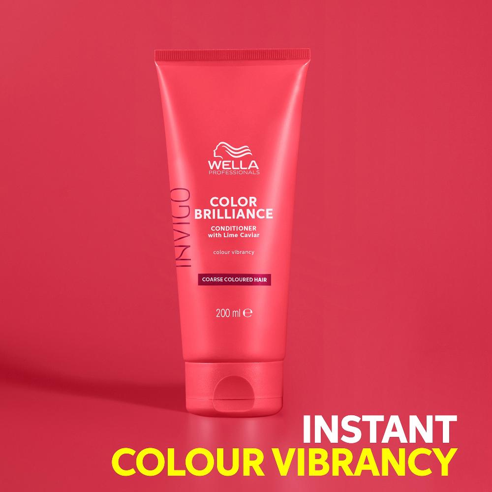 Lookfantastic Wella Professionals Invigo Color Brilliance Vibrant Color Conditioner For Coarse Hair 200ml