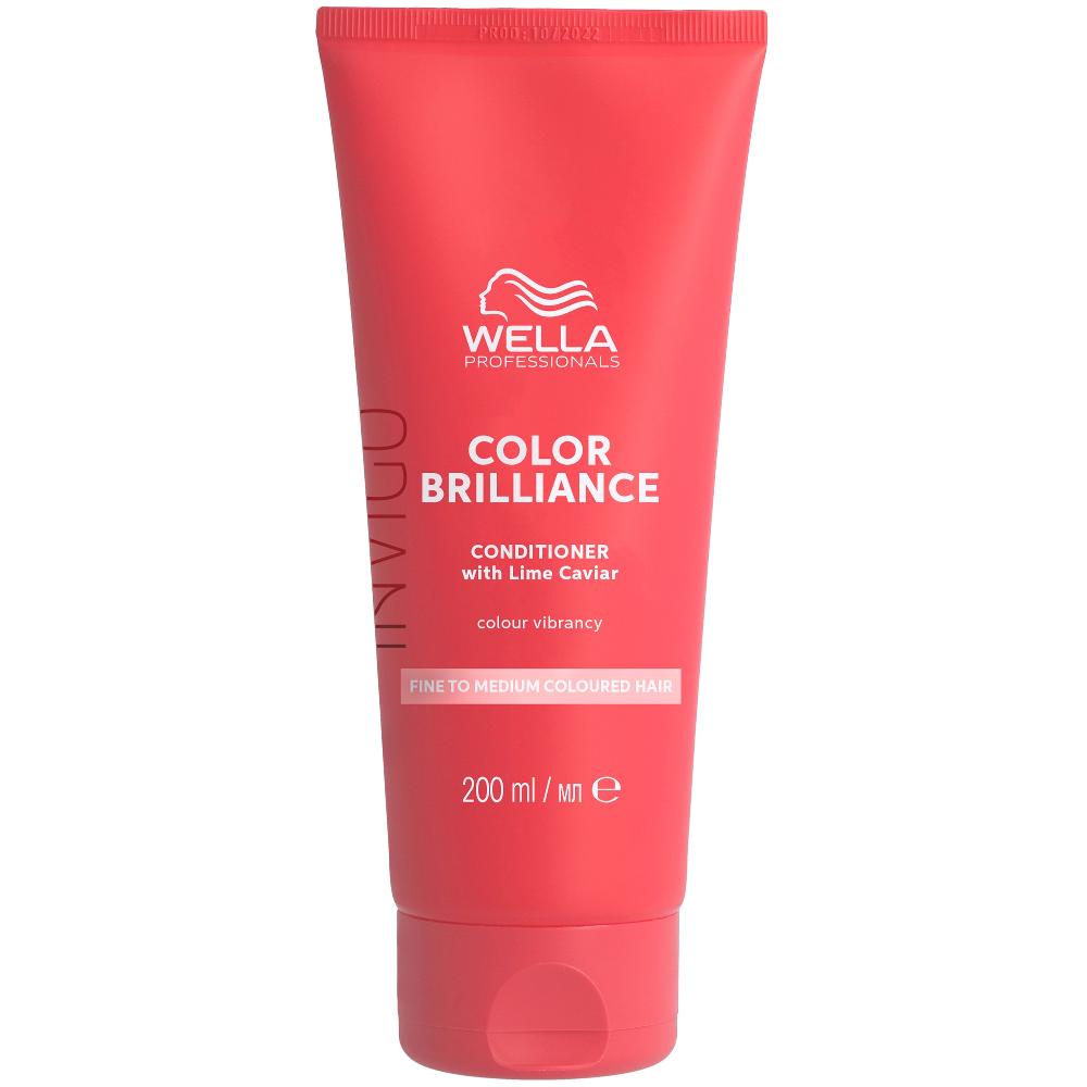 lookfantastic Wella Professionals Invigo Color Brilliance Vibrant Color Conditioner for Fine Hair 200ml
