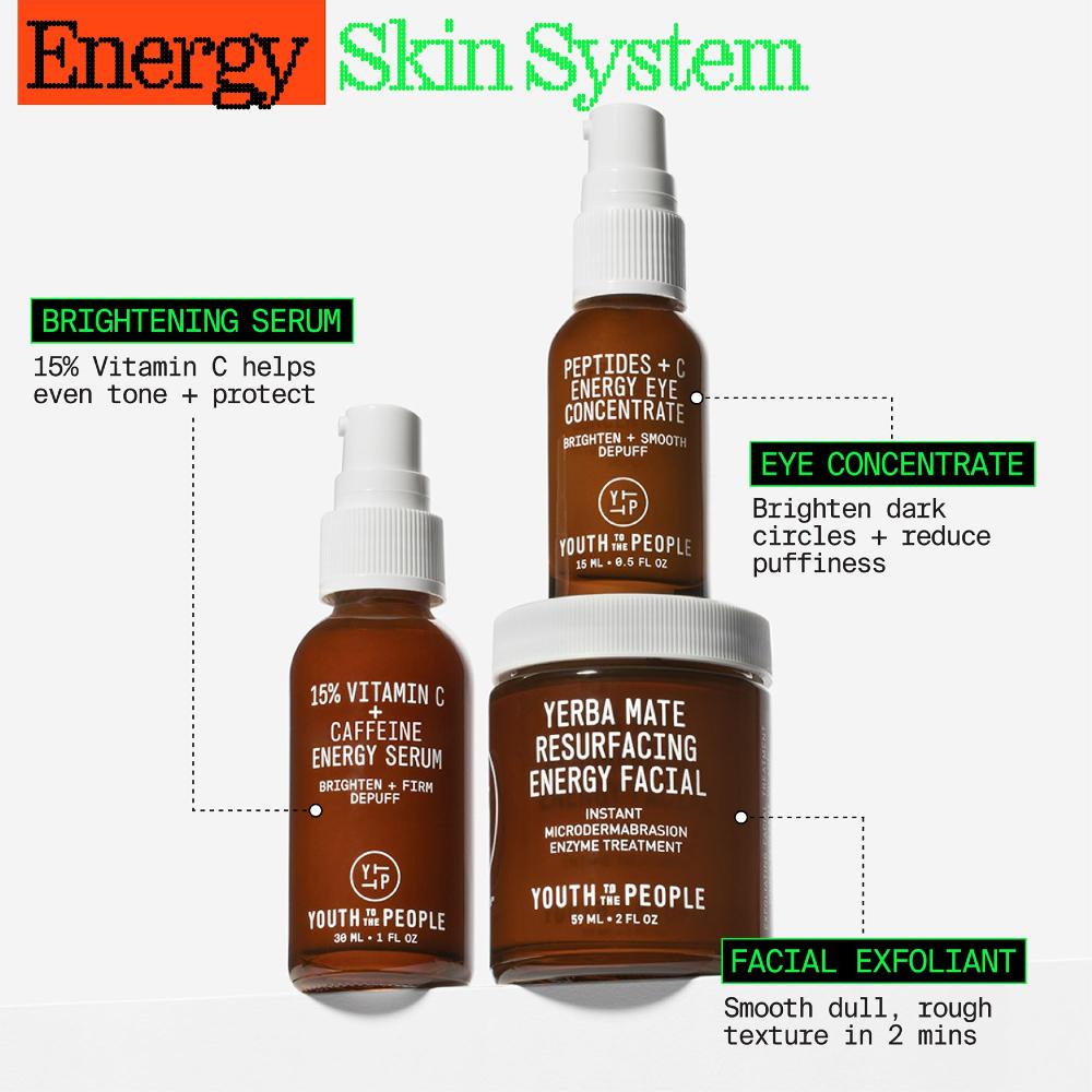 Lookfantastic Youth To The People Peptide And C Energy Eye Concentrate 15ml