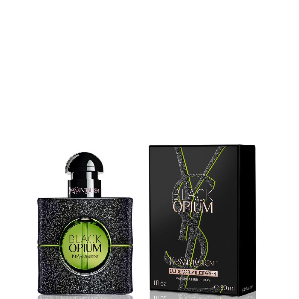 Lookfantastic Yves Saint Laurent Black Opium Illicit Green Eau De Parfum 30 ml