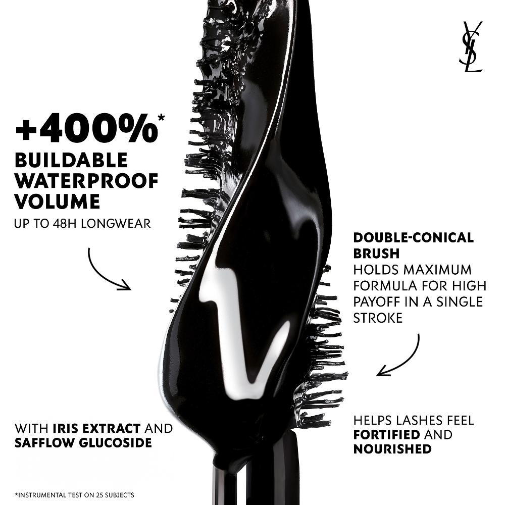 Lookfantastic Yves Saint Laurent Lash Clash Waterproof Mascara - Black 9ml