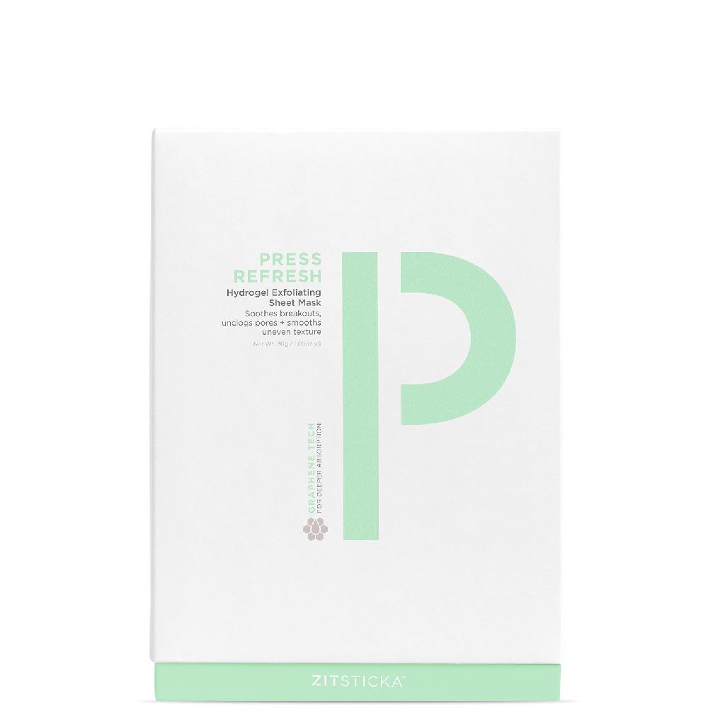 lookfantastic ZitSticka Press Refresh Hydrogel Exfoliating Sheet Mask