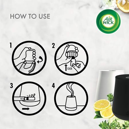 Air Wick Air Wick Aroma Mist Happiness Aroma Diffuser Mit Füllung + Batterie
