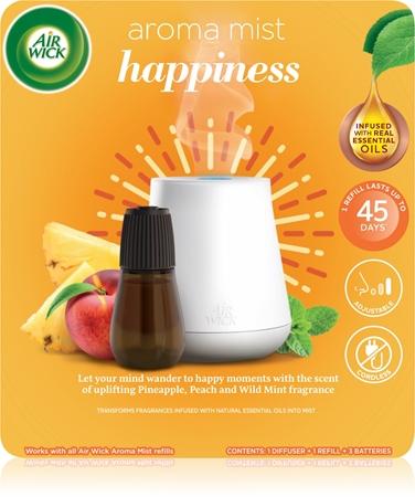 Air Wick Air Wick Aroma Mist Happiness Aroma Diffuser mit Füllung + Batterie