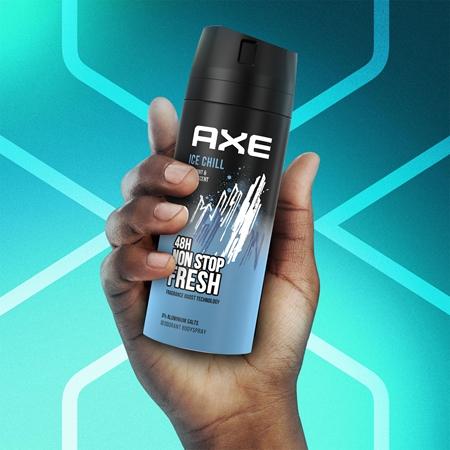 Axe Axe Ice Chill Deo Und Bodyspray Mit 48-Stunden Wirkung