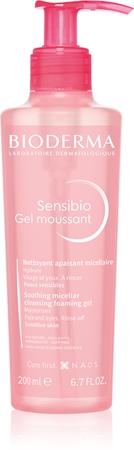 Bioderma Bioderma Sensibio Gel Moussant sanftes beruhigendes Gel zum Reinigen und Abschminken