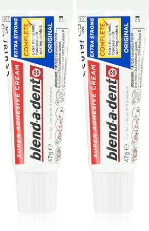 Blend-a-dent Blend-a-dent Extra Strong Original Fixiercreme für den Zahnersatz