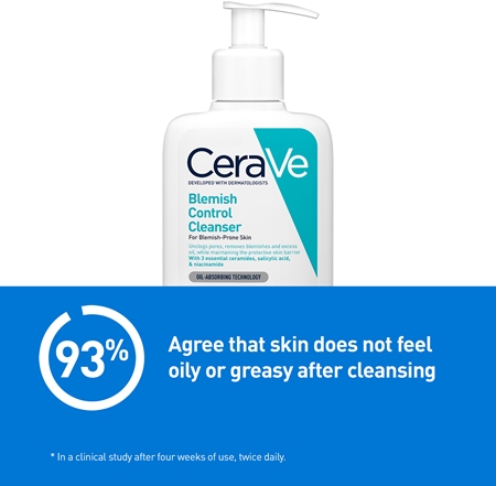 CeraVe CeraVe Blemish Control Reinigungsgel Für Unvollkommenheiten Wegen Akne Haut