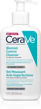 CeraVe CeraVe Blemish Control Reinigungsgel für Unvollkommenheiten wegen Akne Haut