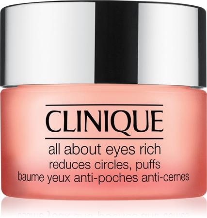 Clinique Clinique All About Eyes™ Rich feuchtigkeitsspendende Augencreme gegen Schwellungen und Augenringe