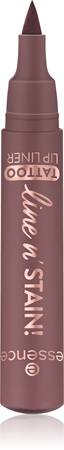 essence essence line n' STAIN Konturstift für die Lippen