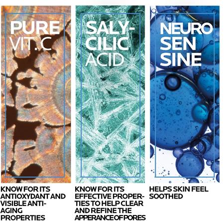 La Roche-Posay La Roche-Posay Pure Vitamin C10 Aufhellendes Serum Gegen Falten Mit Vitamin C