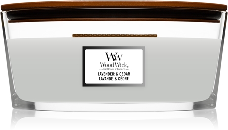 Woodwick Woodwick Lavender & Cedar Duftkerze mit holzdocht (hearthwick)