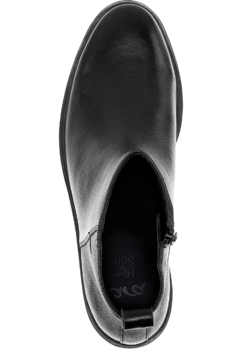 Ara® Ankle Boots Glattleder Reißverschluss Für Damen