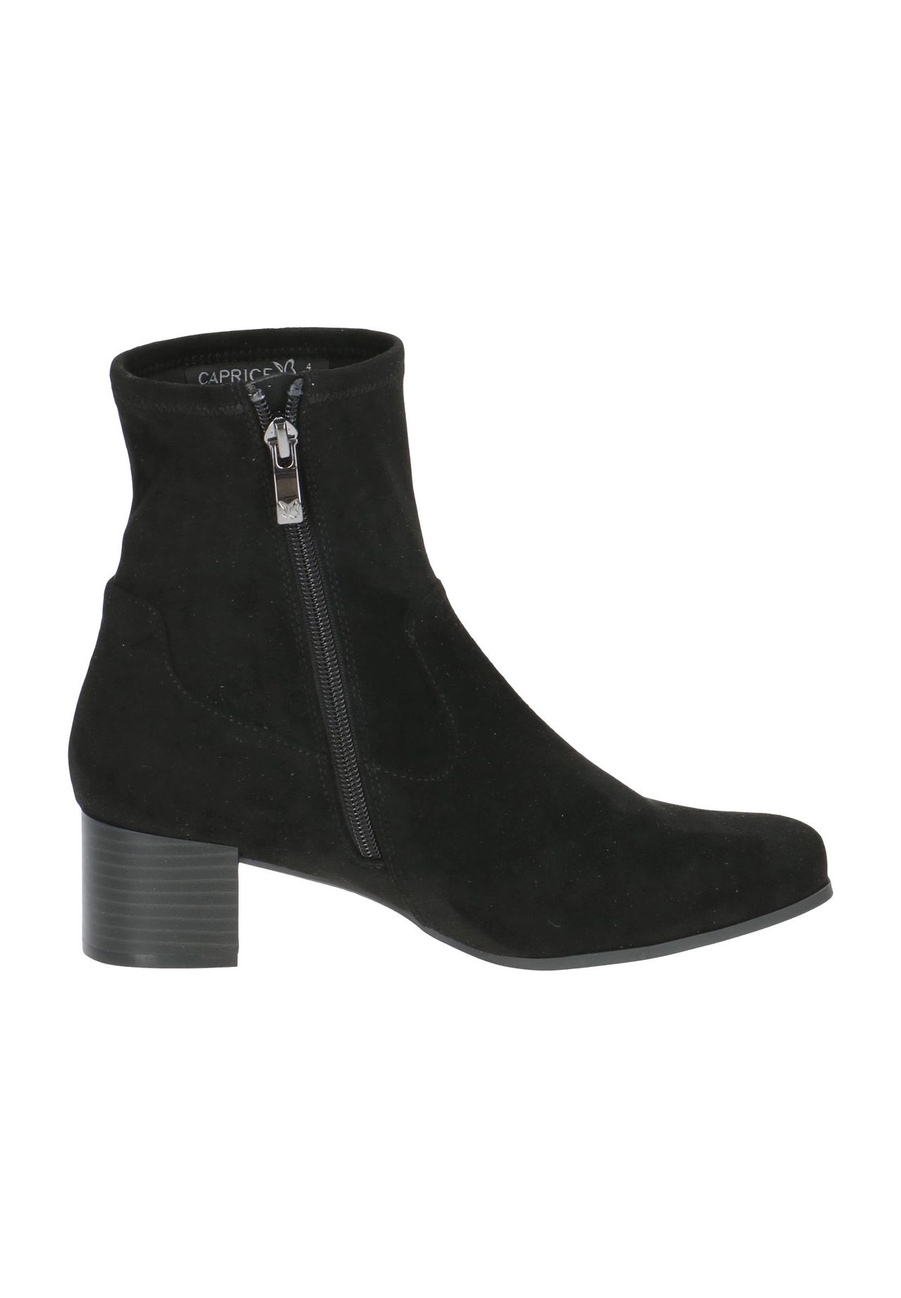 Caprice Ankle Boots Blockabsatz Reißverschluss Für Damen