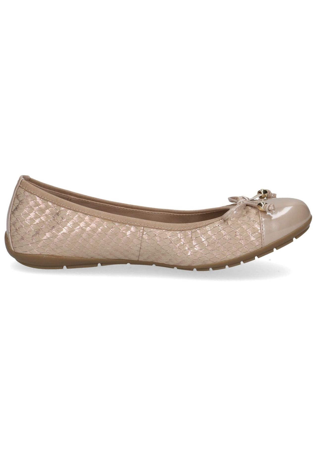 Caprice Leder/Textil Ballerinas