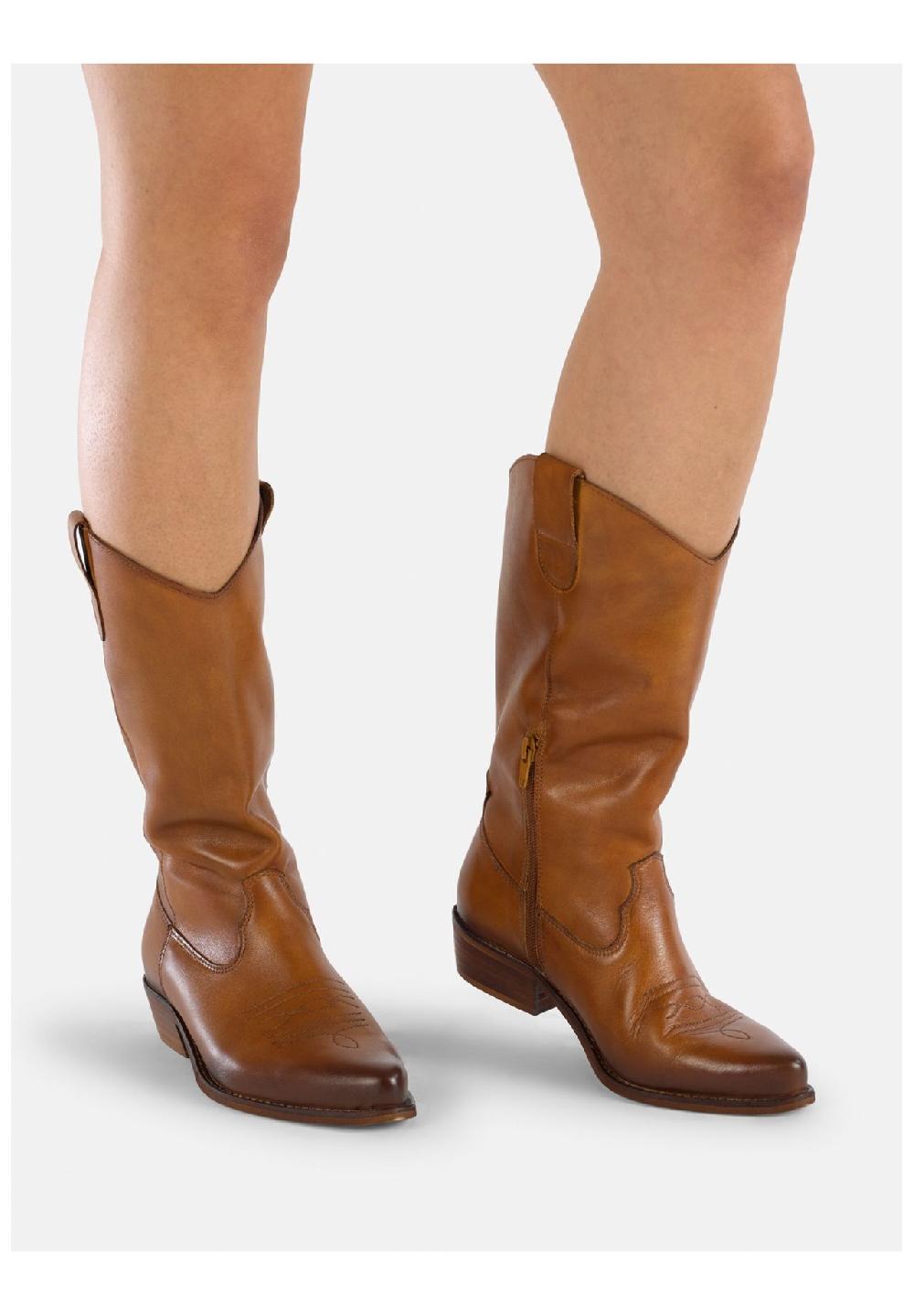 Felmini Leder Stiefel