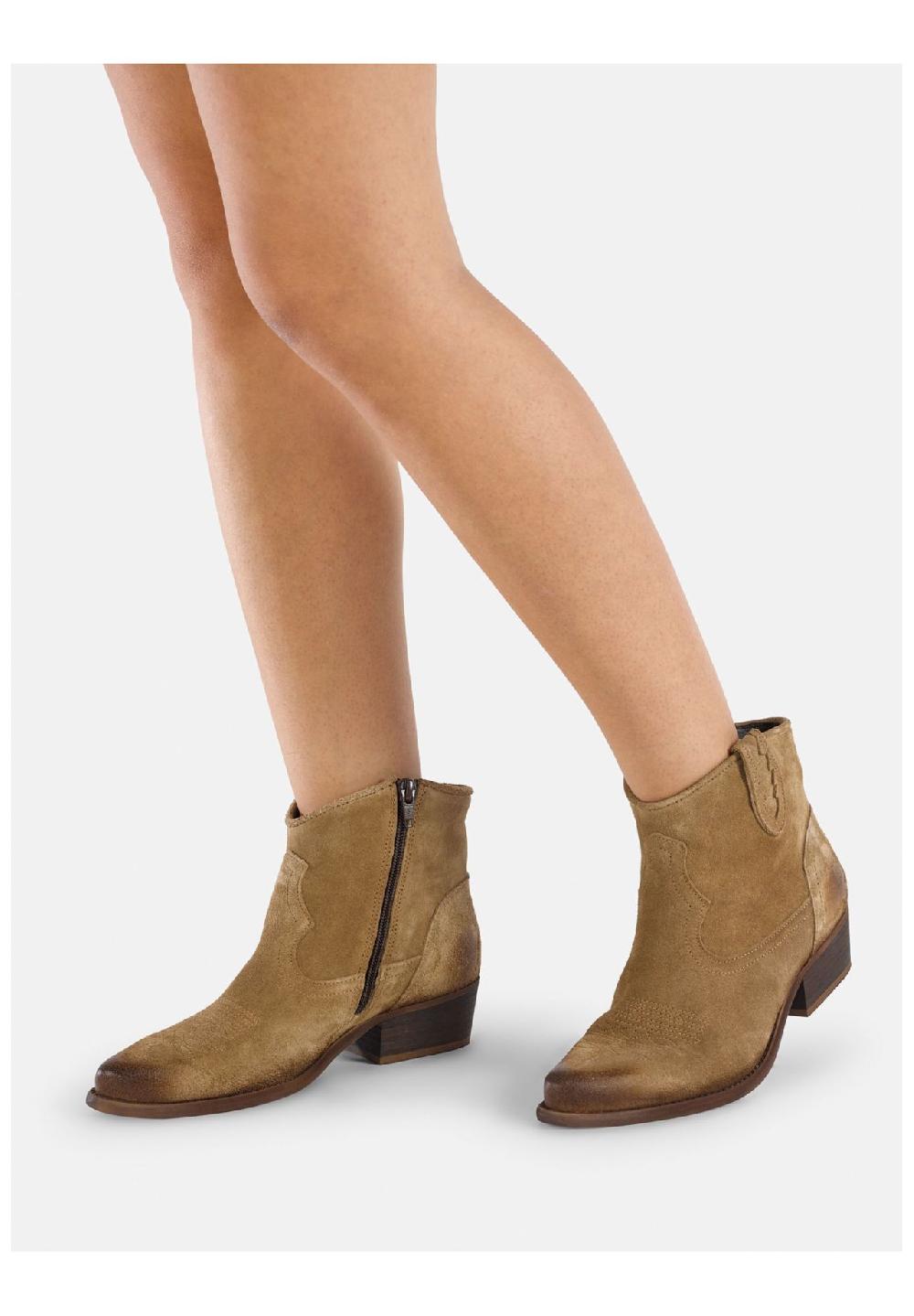 Felmini Leder Stiefelette