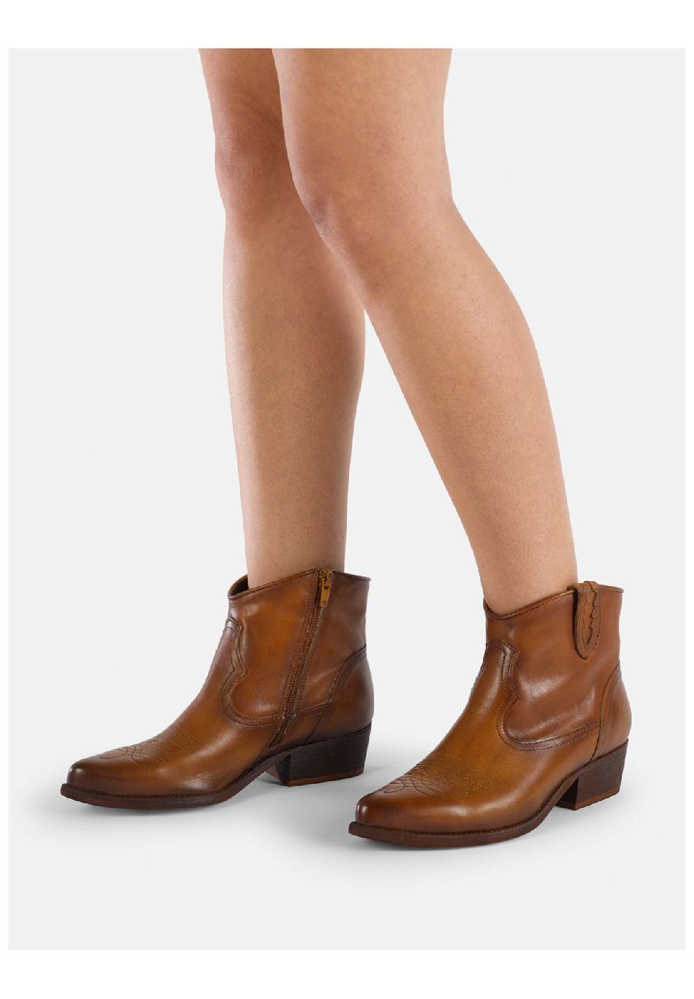 Felmini Leder Stiefelette