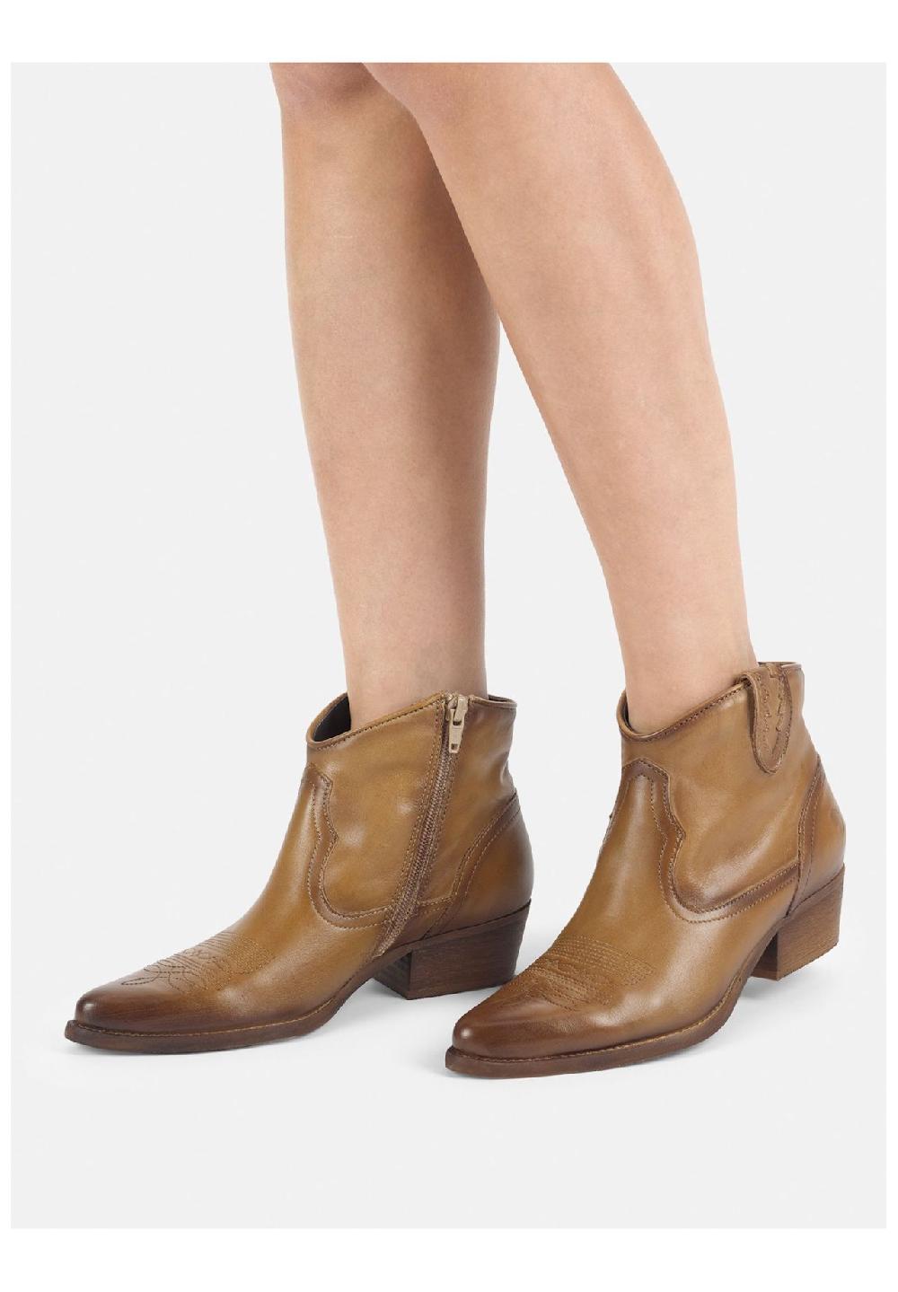 Felmini Leder Stiefelette