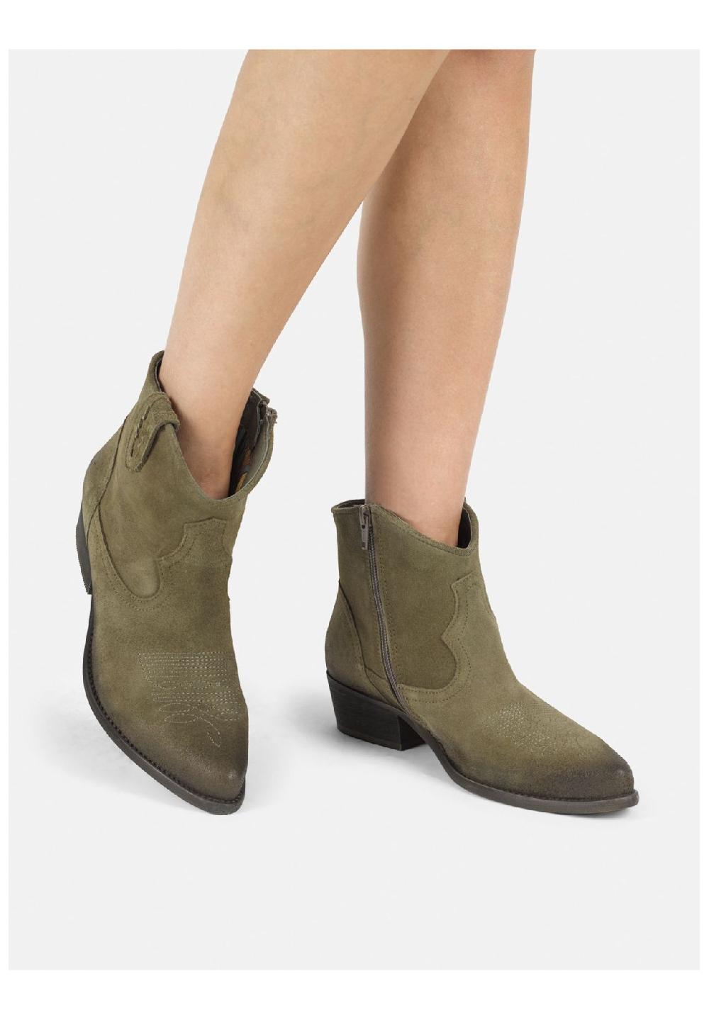 Felmini Veloursleder Stiefelette