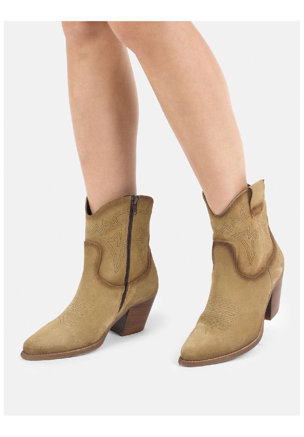 Felmini Veloursleder Stiefelette