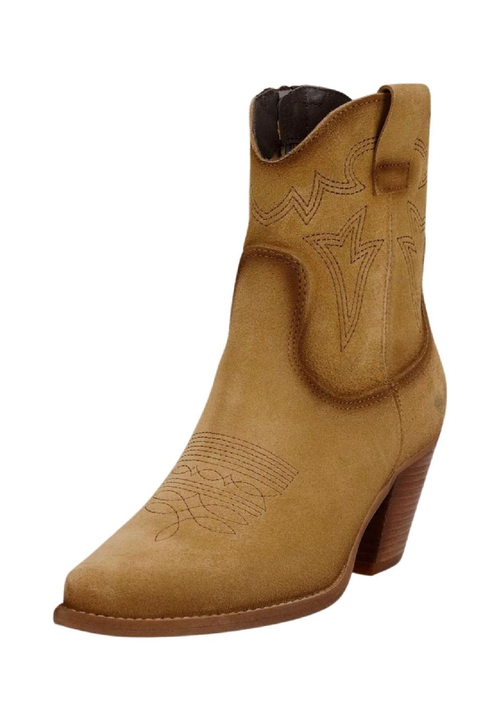 Felmini Veloursleder Stiefelette