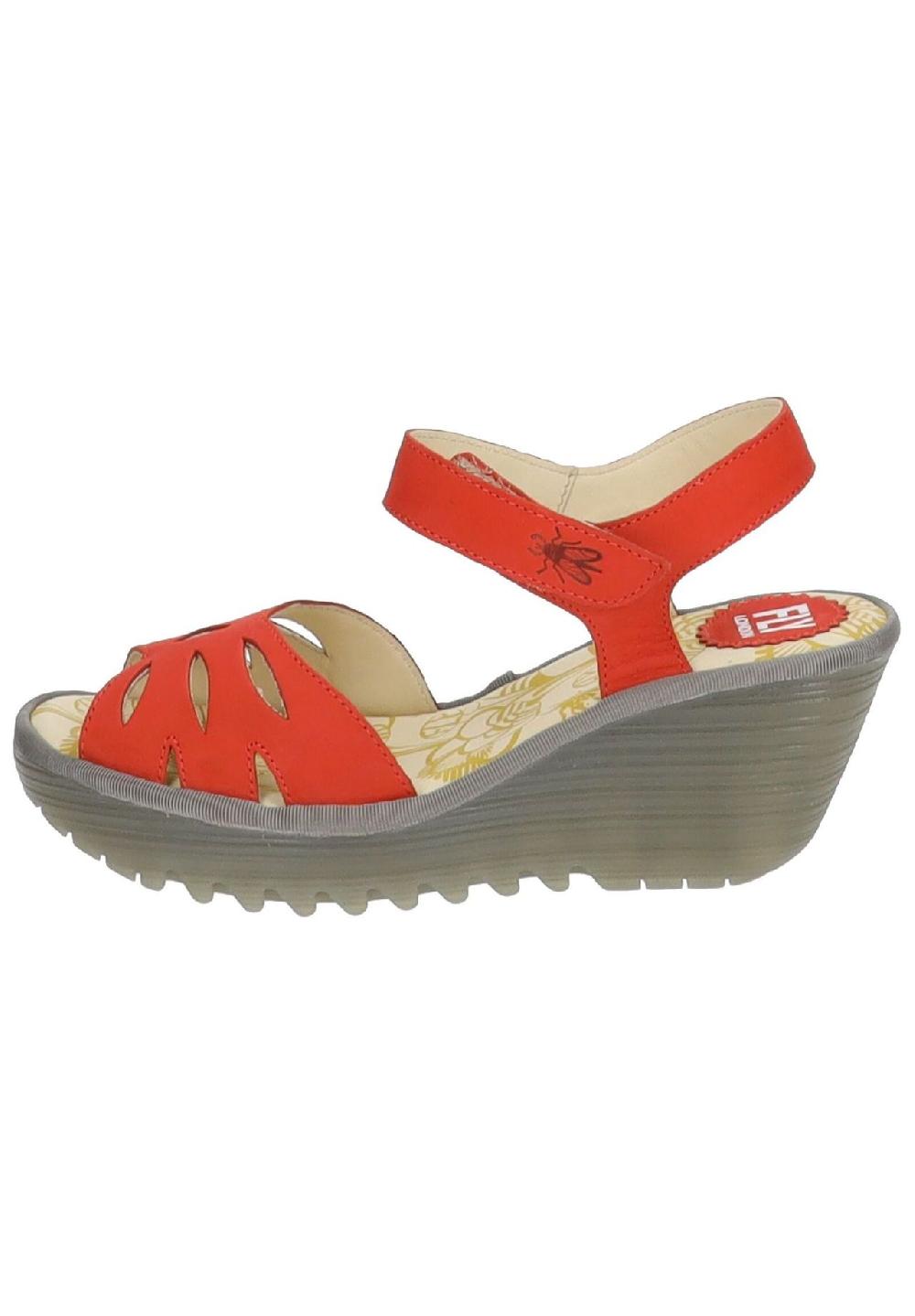 Fly London Leder Sandalen