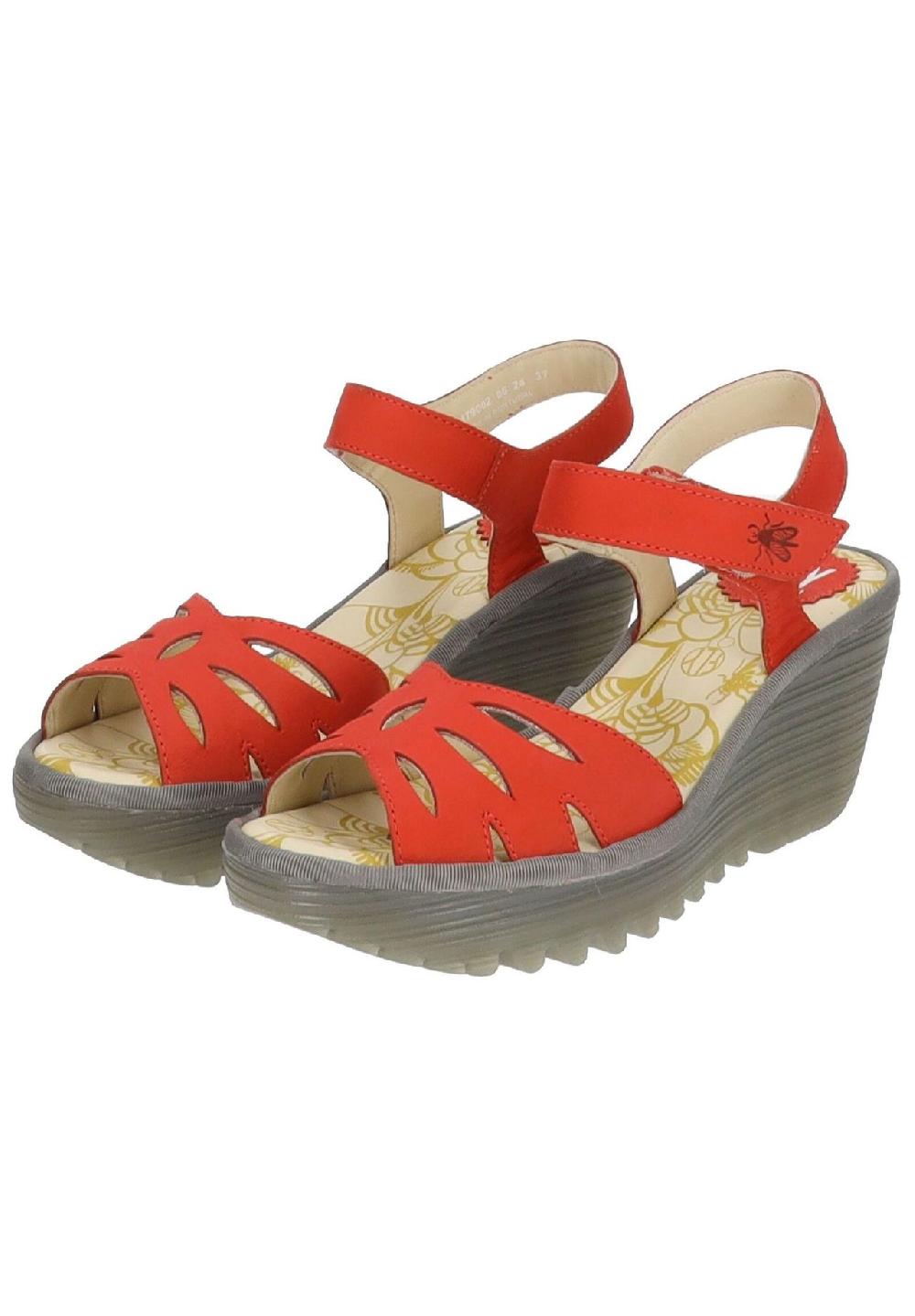 Fly London Leder Sandalen