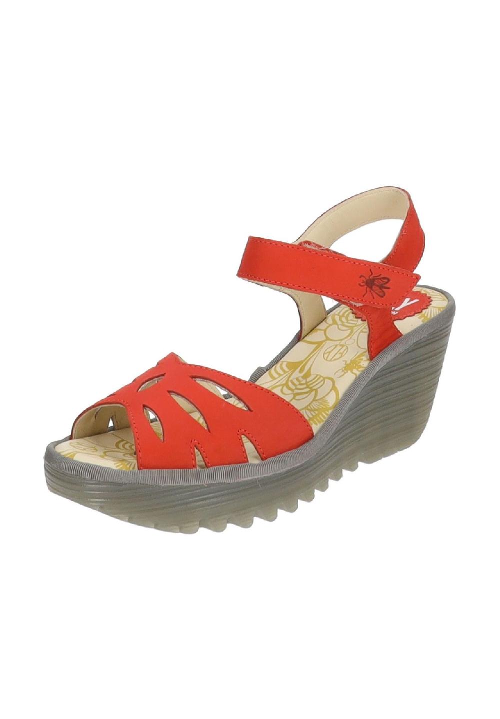 Fly London Leder Sandalen