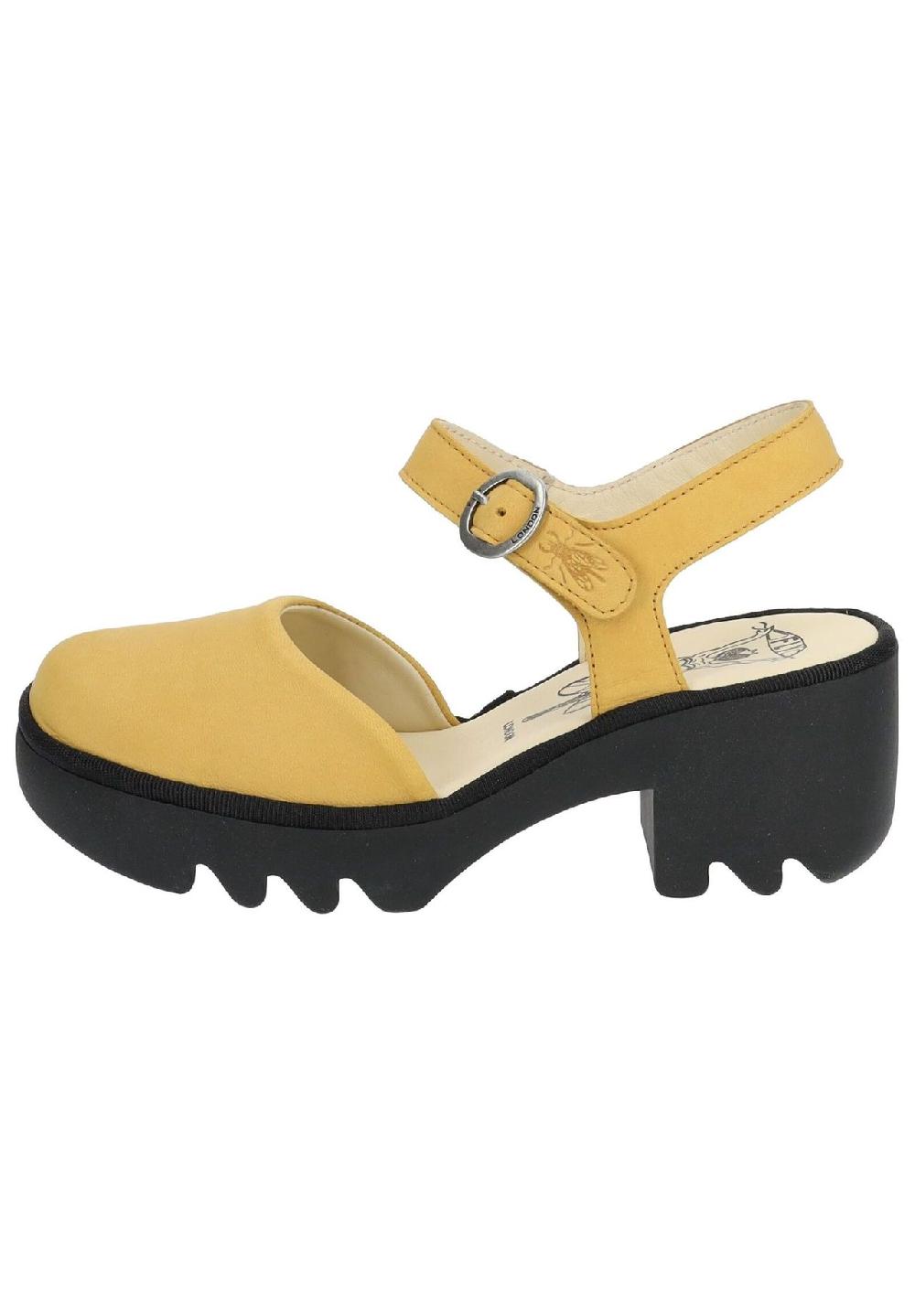 Fly London Leder Sandalen