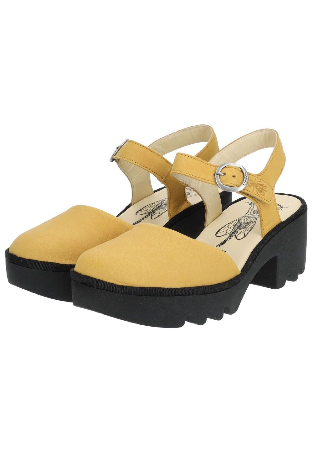 Fly London Leder Sandalen