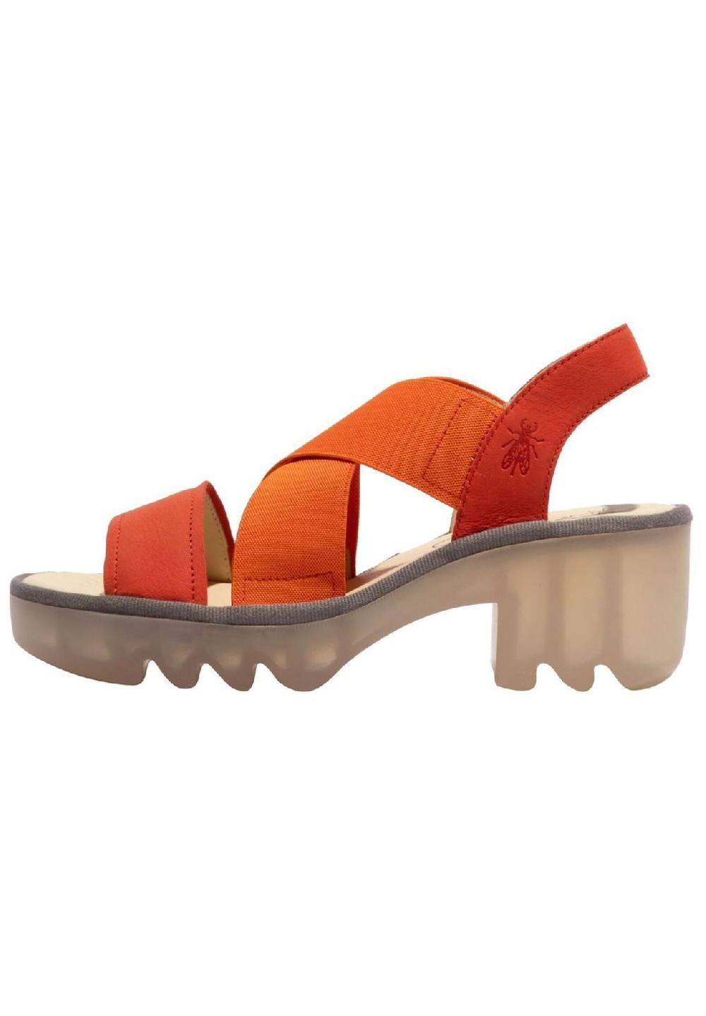 Fly London Leder/Textil Sandalen