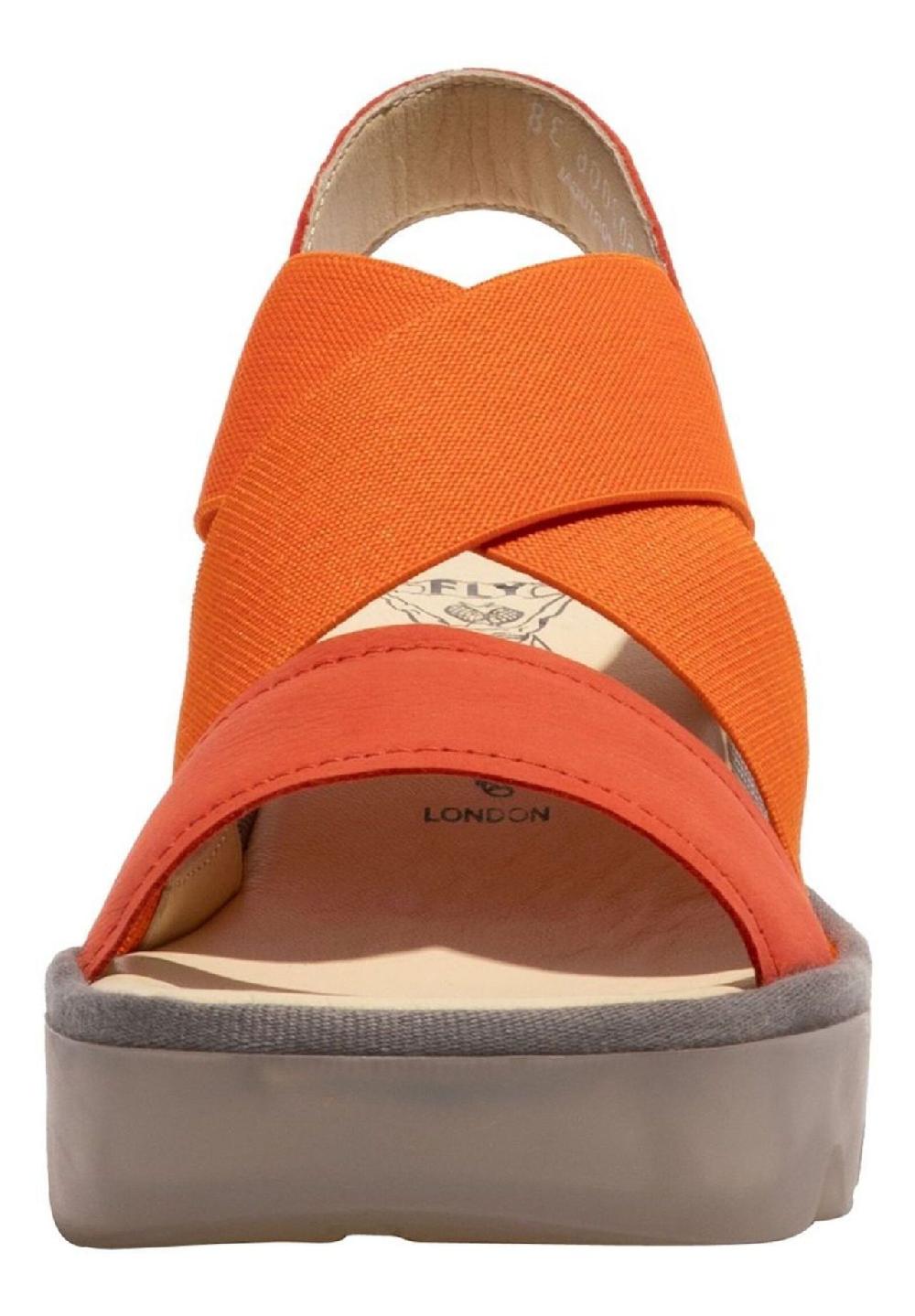 Fly London Leder/Textil Sandalen