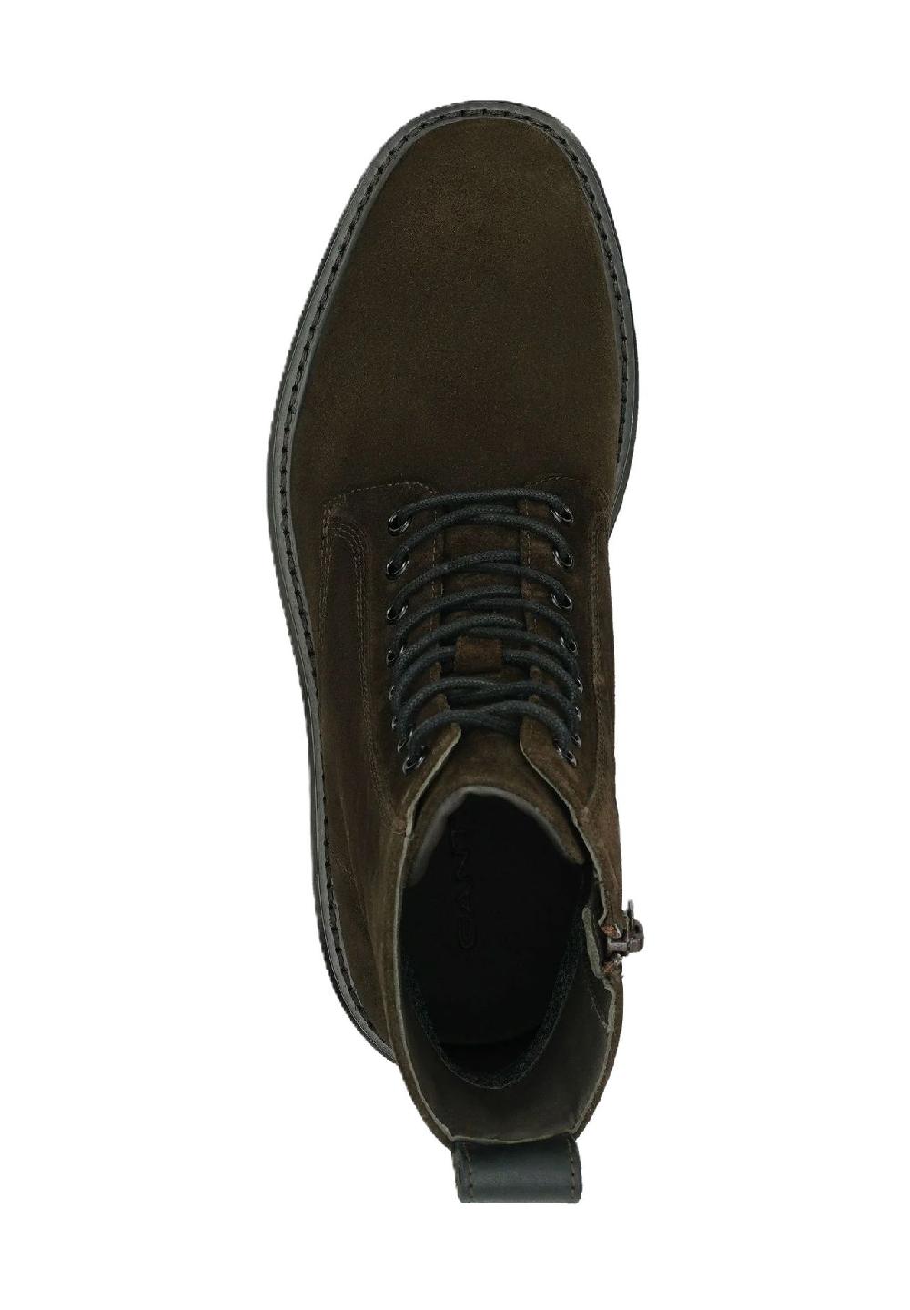 GANT Schnürstiefeletten Veloursleder Zuglasche Für Herren