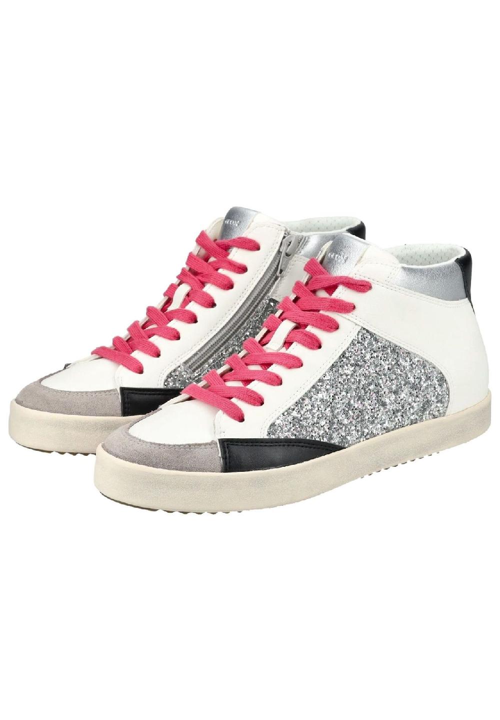 GEOX Lederimitat/Textil Sneaker